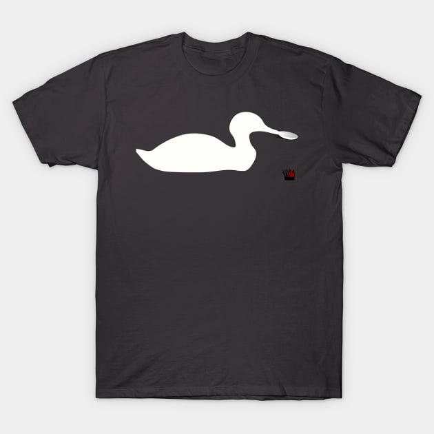 Spoonbill Duck Literal T-Shirt by hiddenJEM